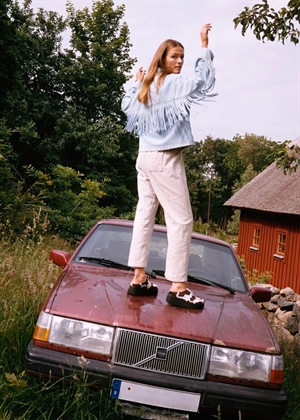 Christer jakke Leftover denim Sissel Edelbo 